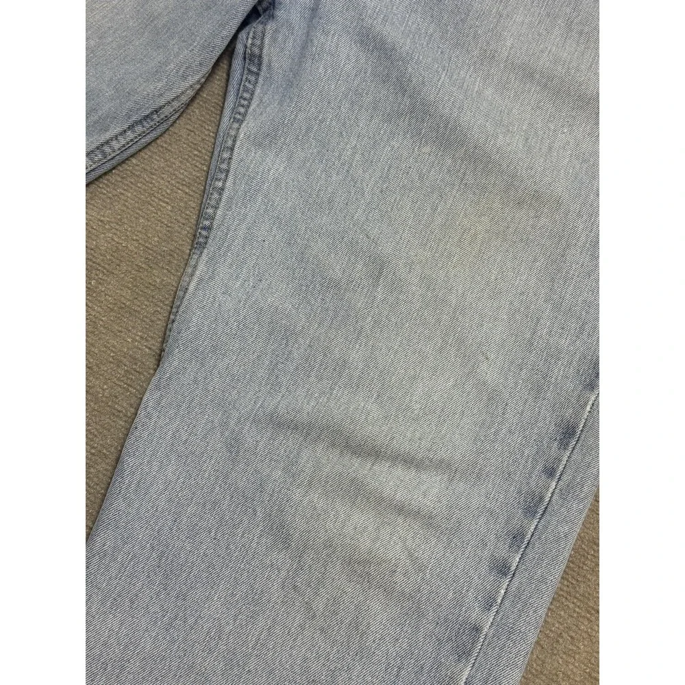 Levis 550 Jeans Mens 38x32 Light Wash Relaxed Fit Tapered Leg‎ Denim Zip Fly